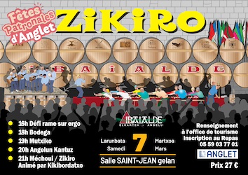 Zikiro des fêtes d&rsquo;Anglet